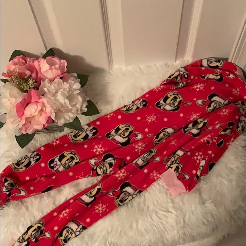 EUC Disney Minnie Mouse 2T footed PJs - Picture 3 of 5